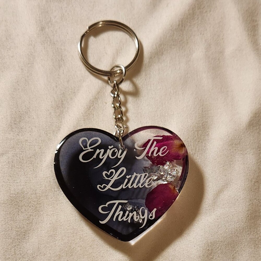 Enjoy The Little Things Keychains - Picture 2 of 4